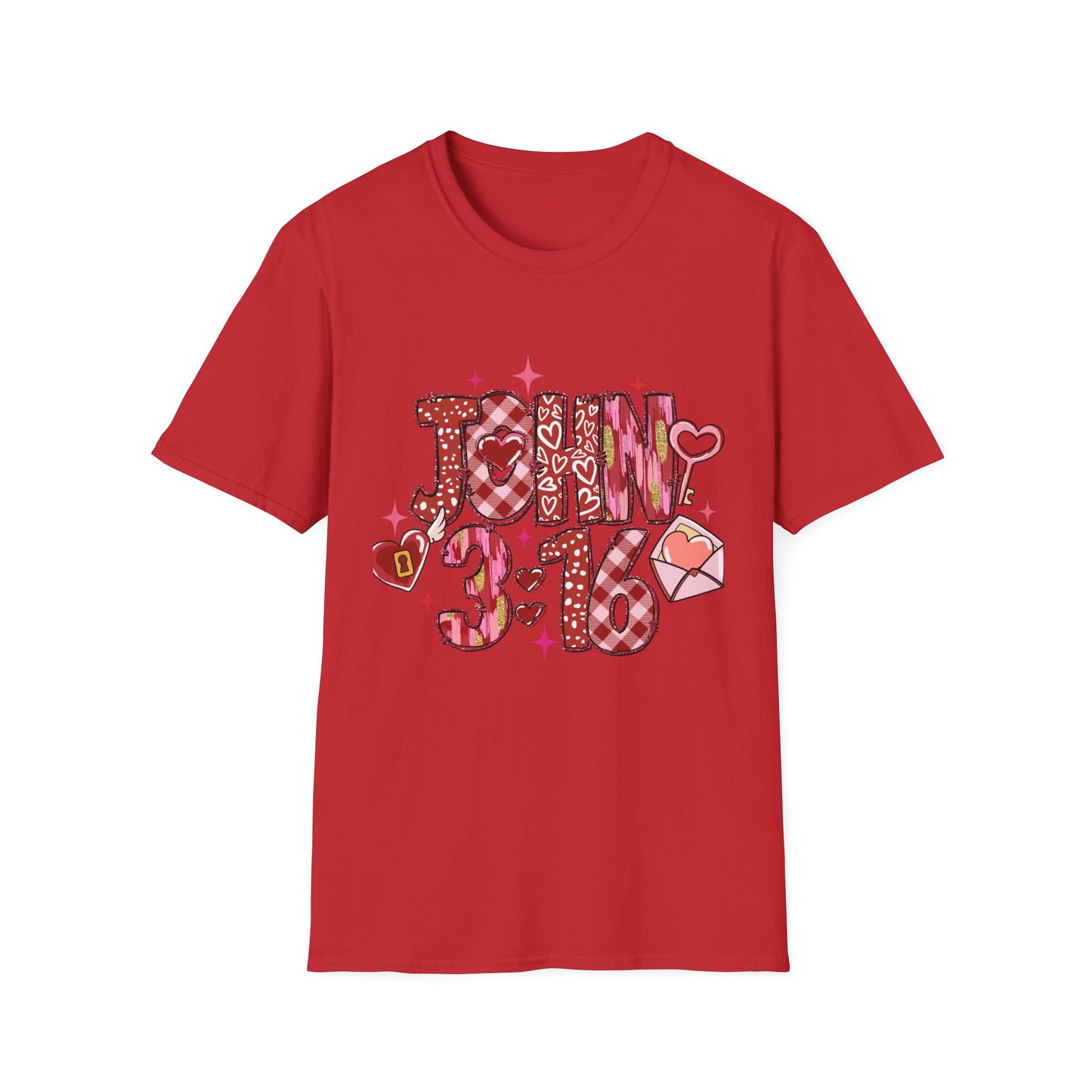 Valentines Unisex Softstyle T-Shirt