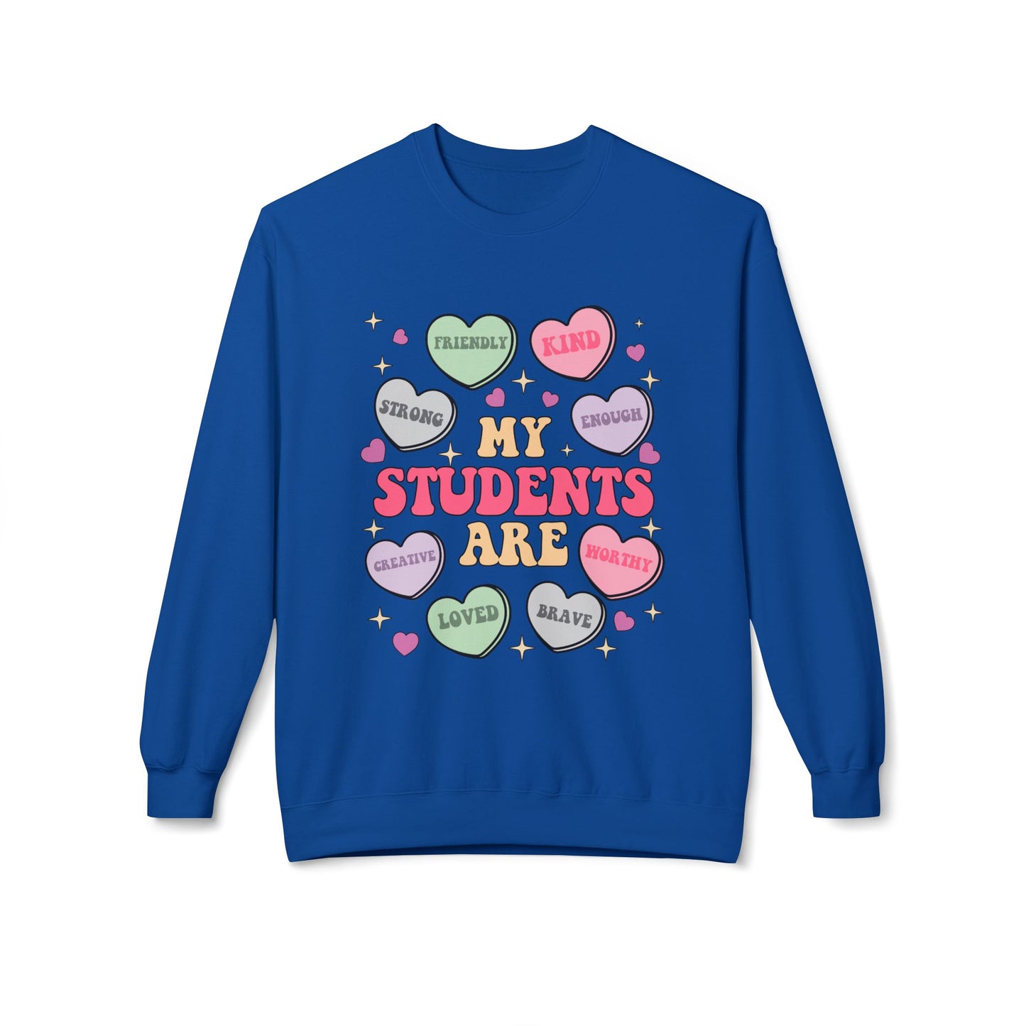 Valentines Unisex Midweight Softstyle Fleece Crewneck Sweatshirt