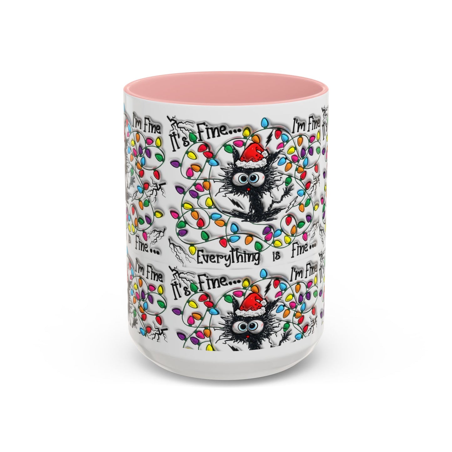 Christmas Accent Coffee Mug (11, 15oz)