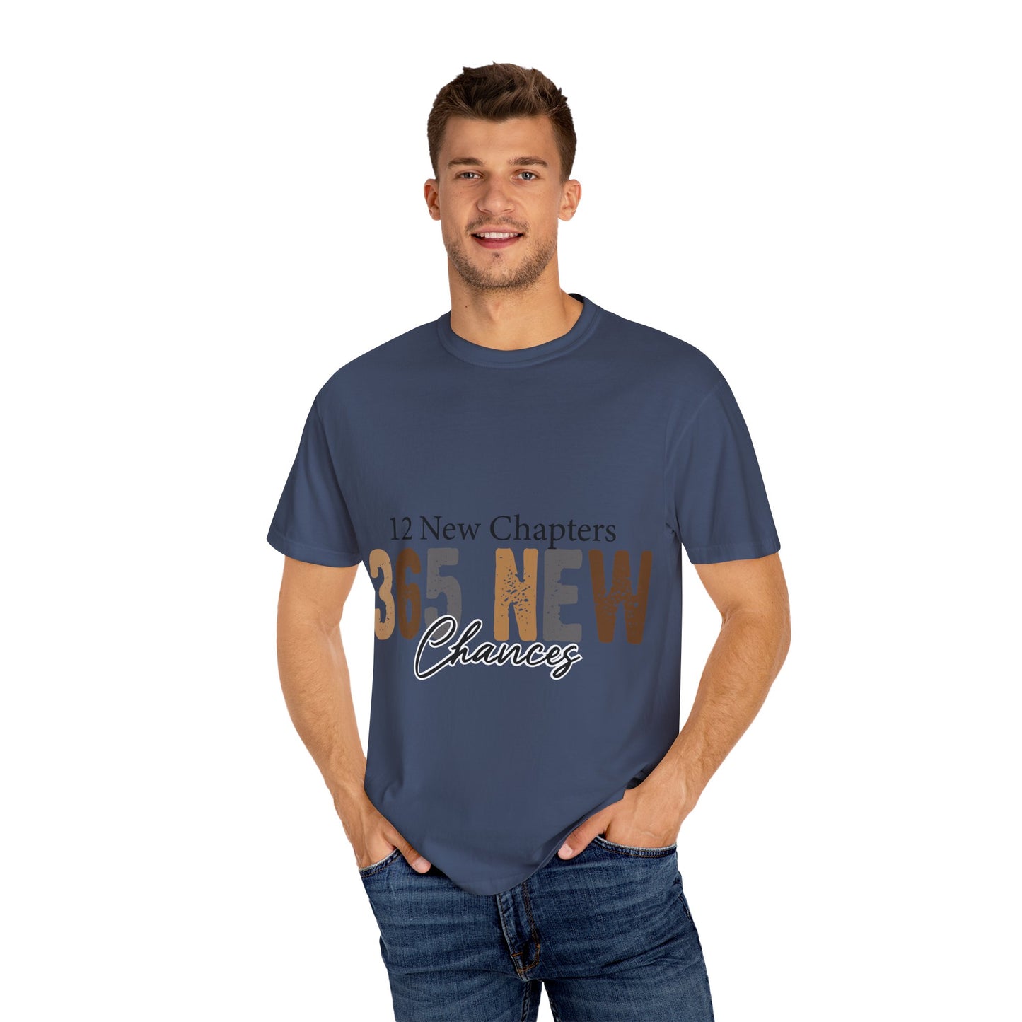New Year Unisex Garment-Dyed T-shirt
