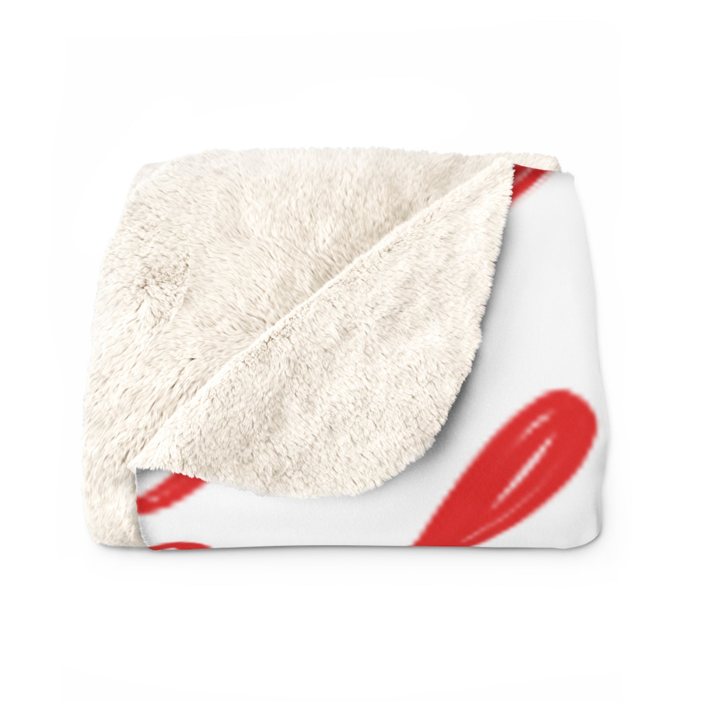 Valentines Sherpa Fleece Blanket