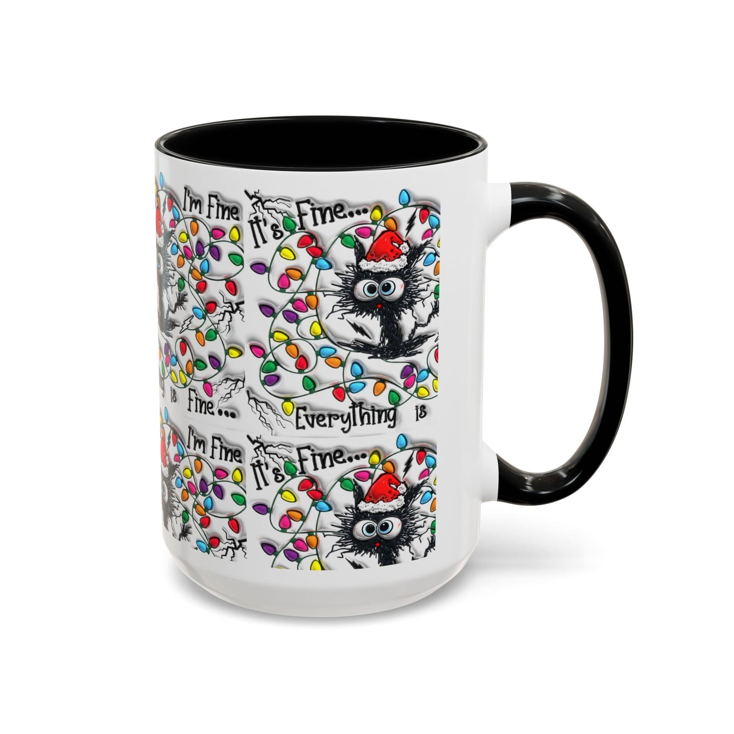 Christmas Accent Coffee Mug (11, 15oz)