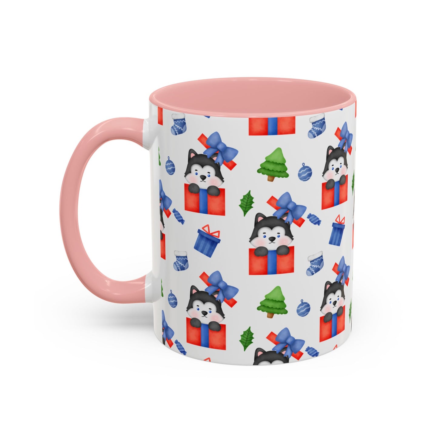 Christmas Accent Coffee Mug (11, 15oz)