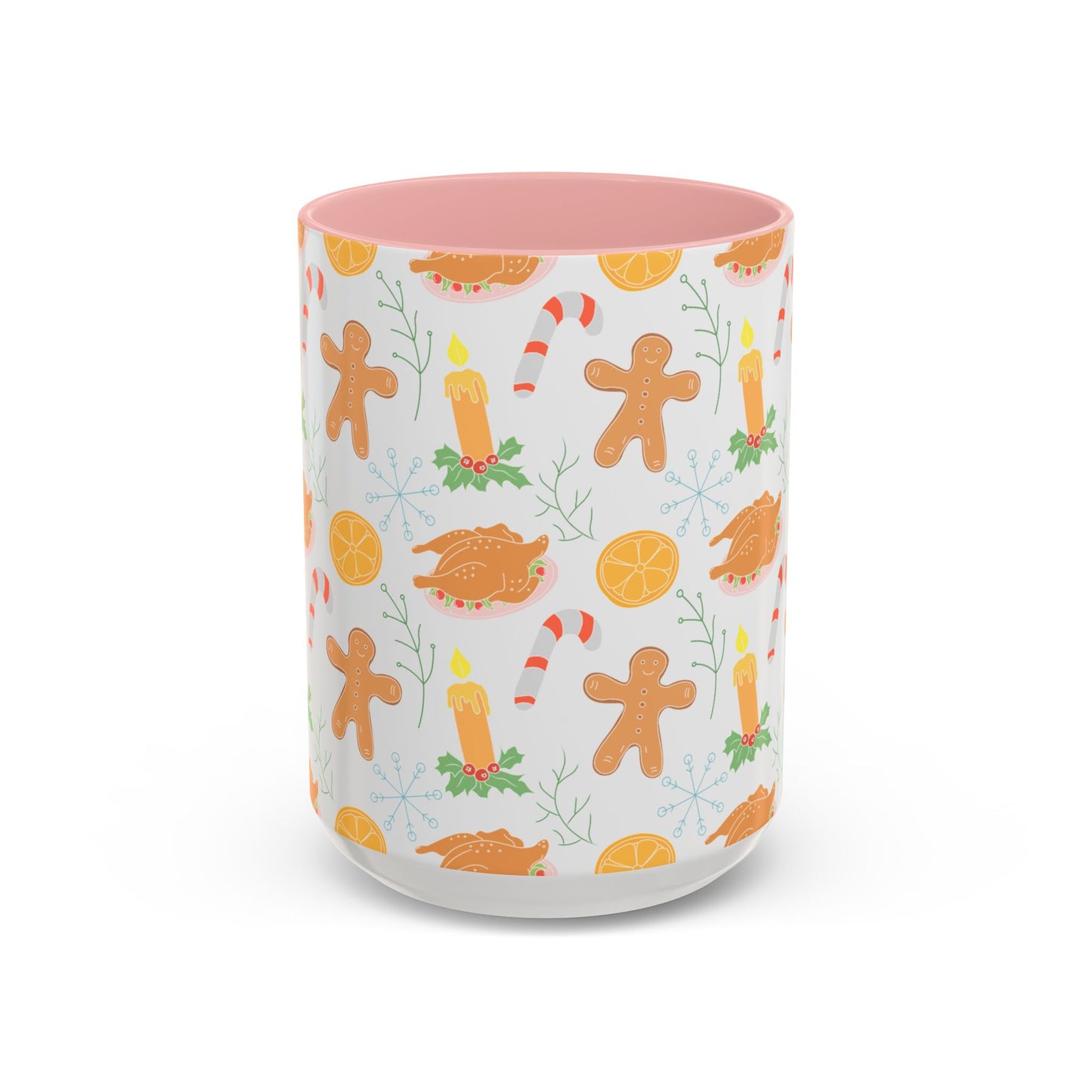 Christmas Accent Coffee Mug (11, 15oz)