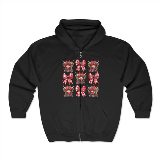 Valentines Unisex Heavy Blend™ Full Zip Hooded Sweatshirt