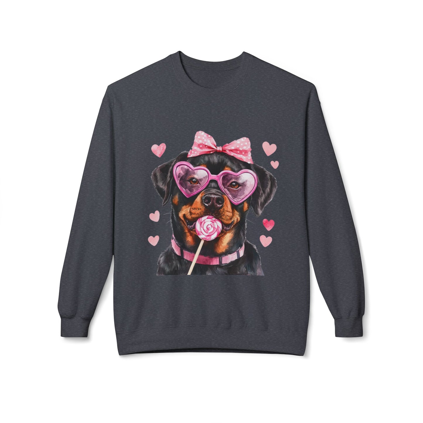 Valentines Unisex Midweight Softstyle Fleece Crewneck Sweatshirt