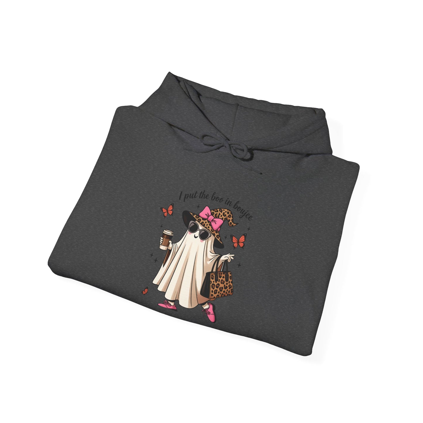 Fashionable Fun Hoodie with Butterfly Print – Perfect for Casual Wear, Gifts, Spring Outfits, Art Lovers, Cozy Days