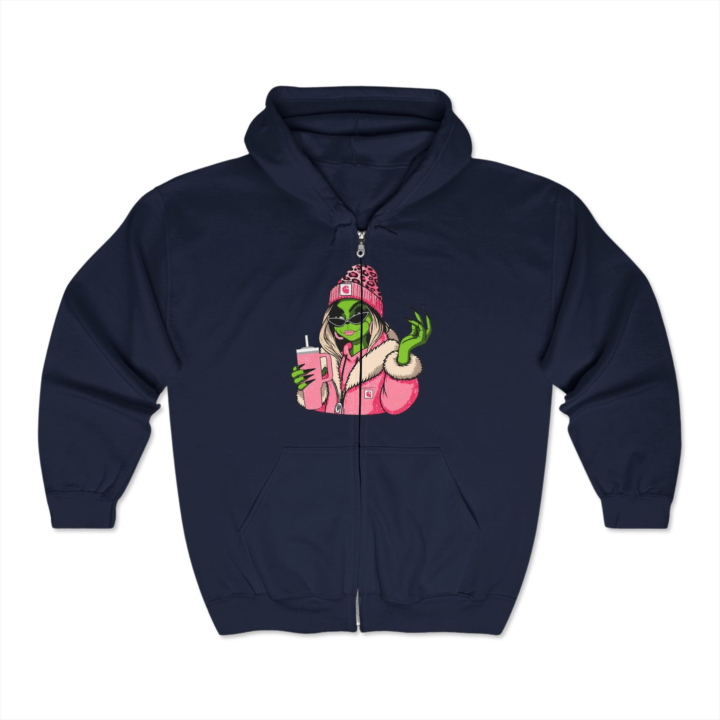 Christmas Unisex Heavy Blend™ Full Zip Hooded Sweatshirt
