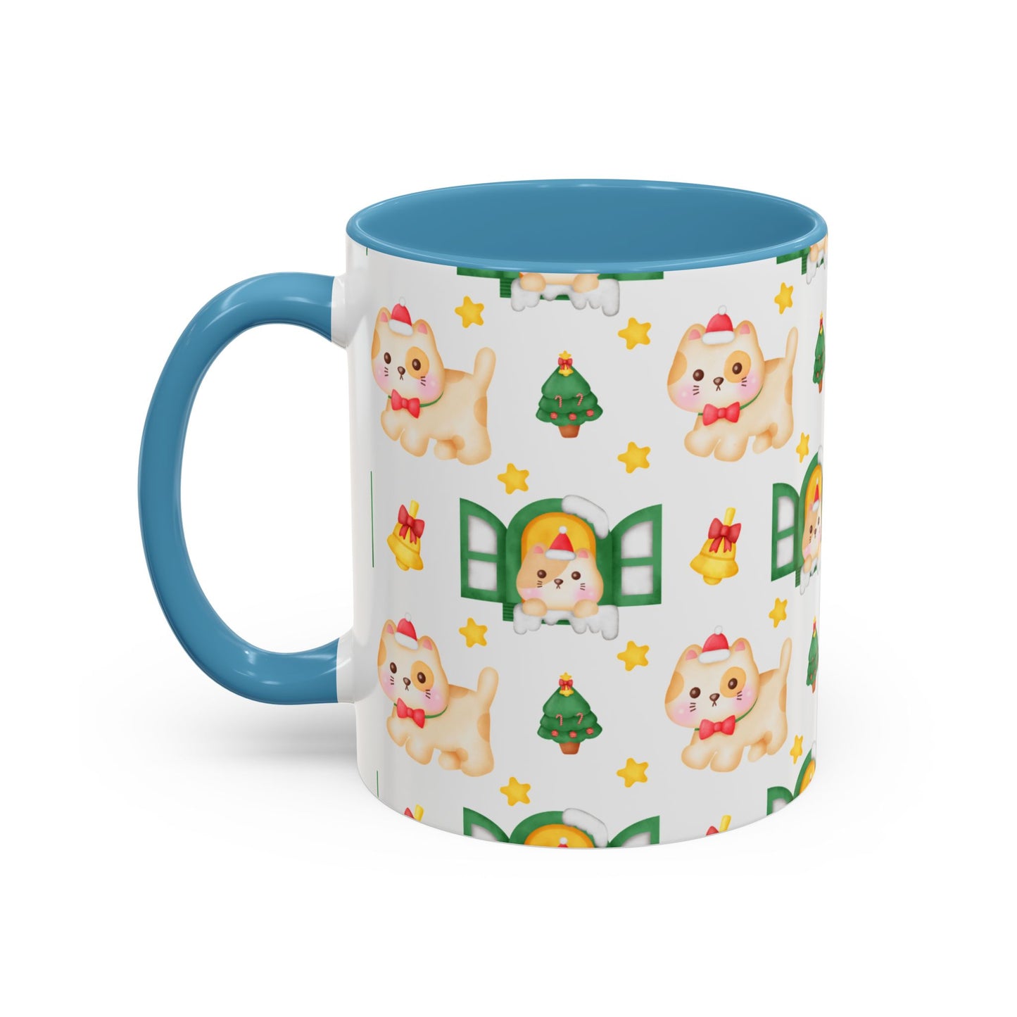 Christmas Accent Coffee Mug (11, 15oz)
