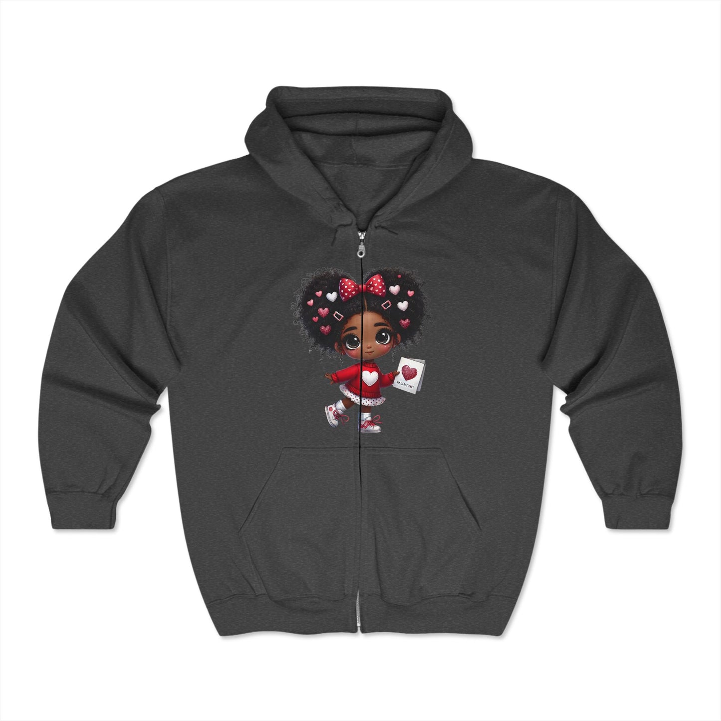 Valentines Unisex Heavy Blend™ Full Zip Hooded Sweatshirt