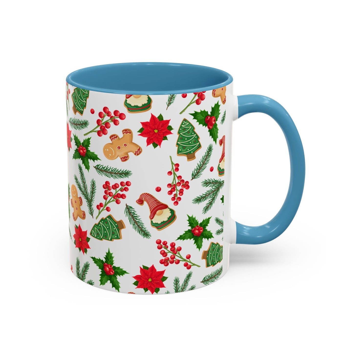 Christmas Accent Coffee Mug (11, 15oz)