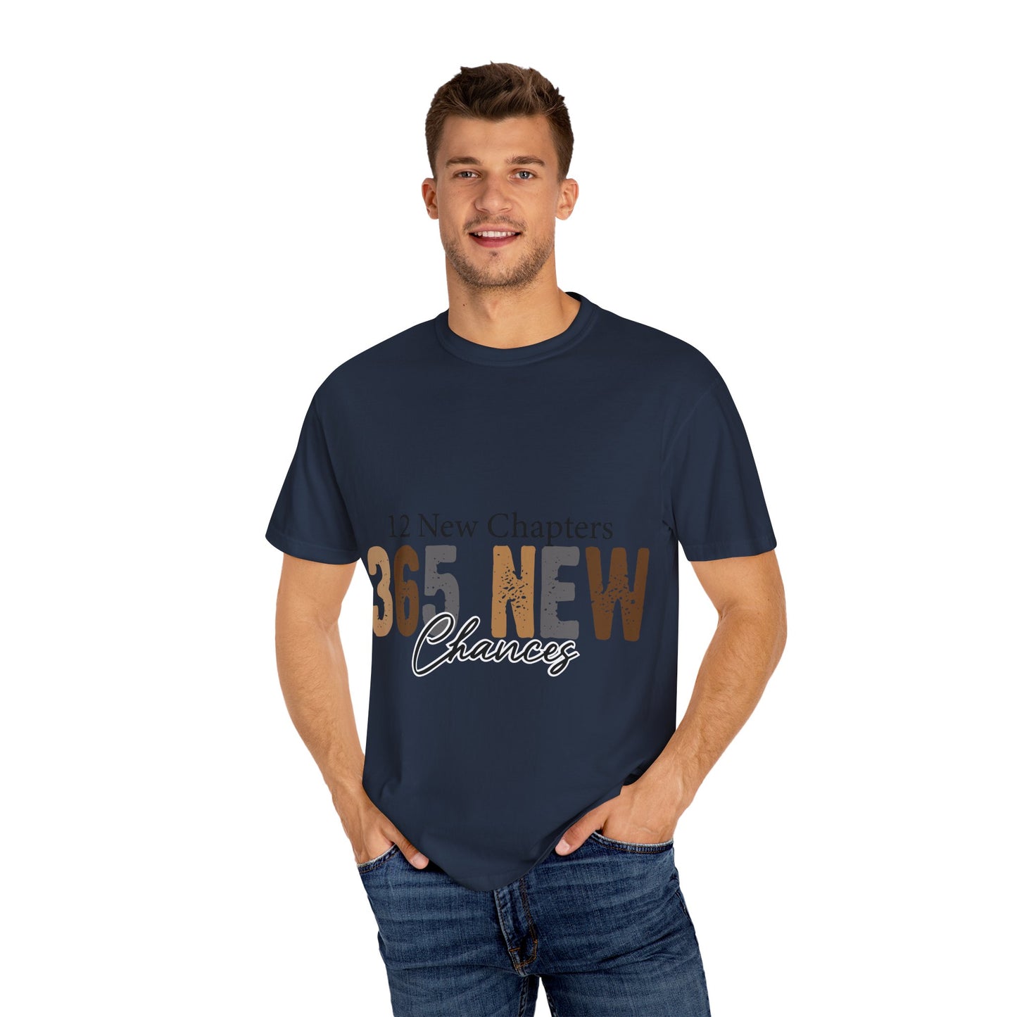 New Year Unisex Garment-Dyed T-shirt