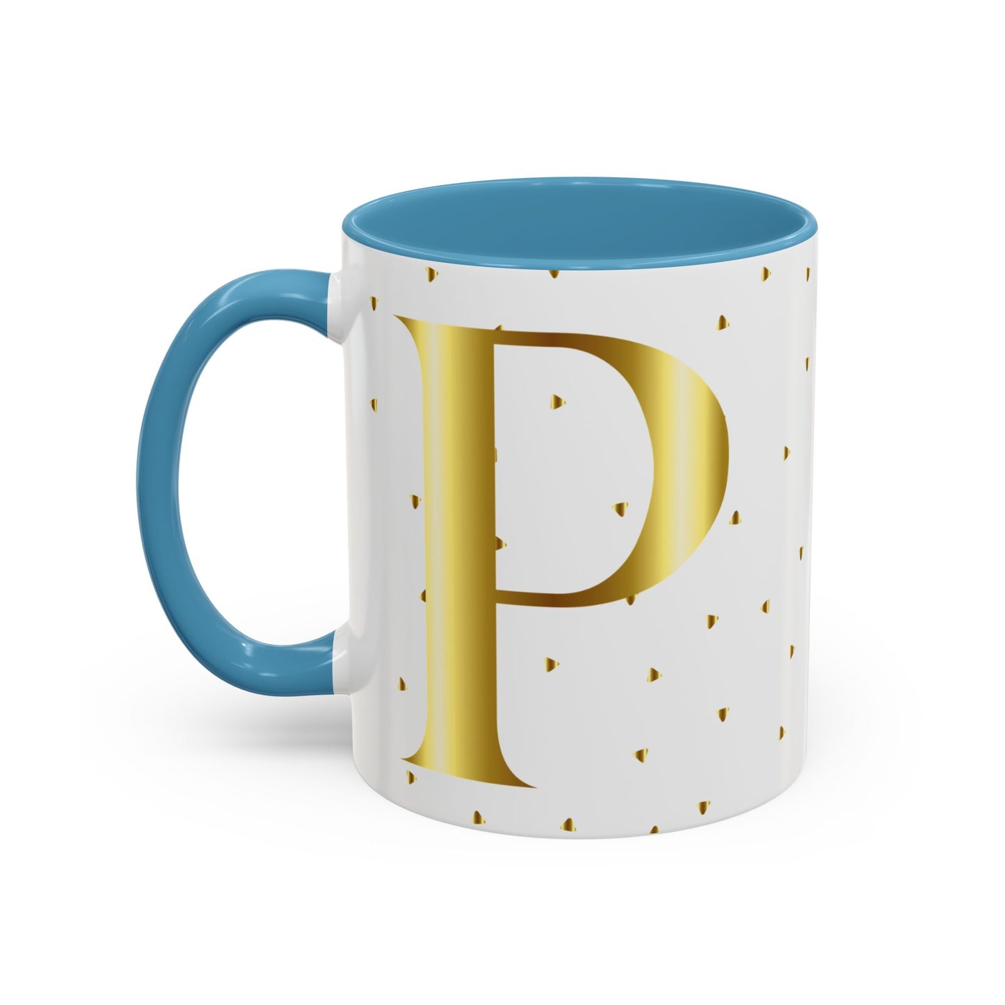 Alphabet Letter Accent Coffee Mug (11, 15oz)