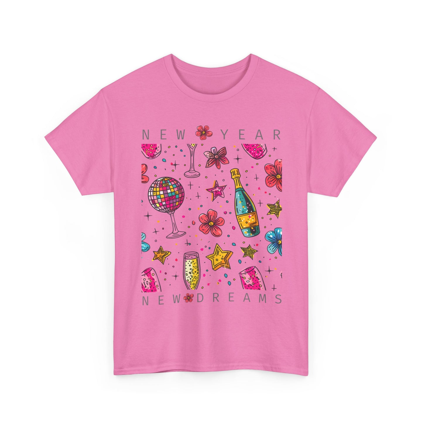 New Year Unisex Heavy Cotton Tee