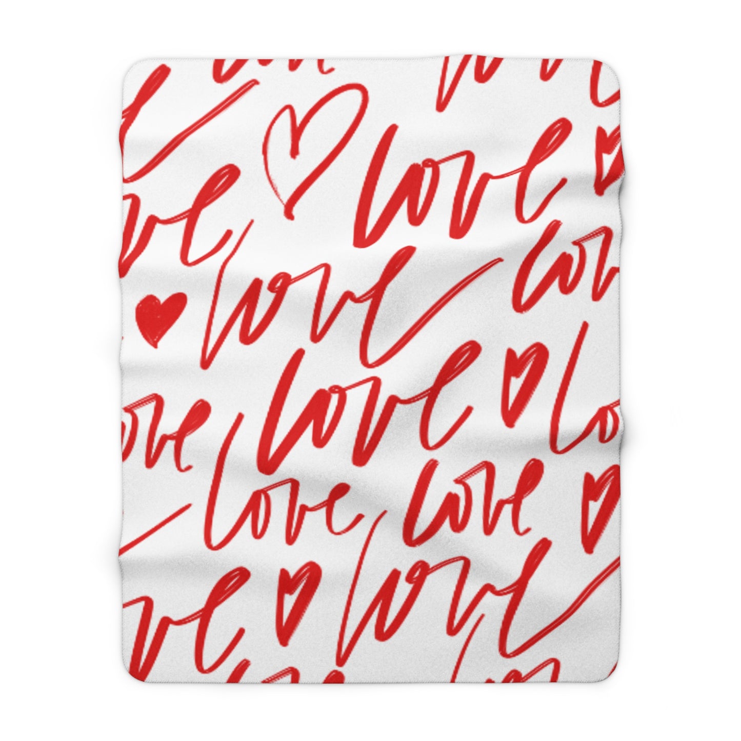 Valentines Sherpa Fleece Blanket