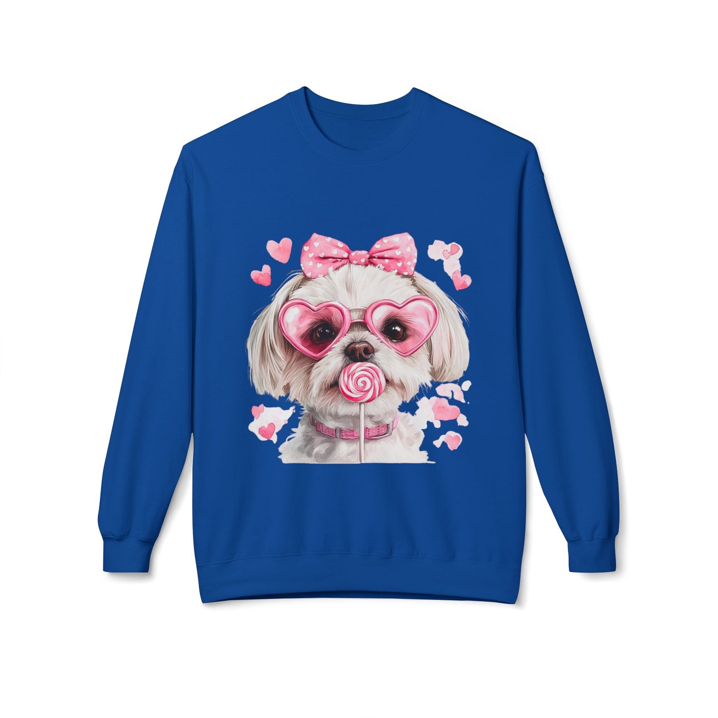Valentines Unisex Midweight Softstyle Fleece Crewneck Sweatshirt