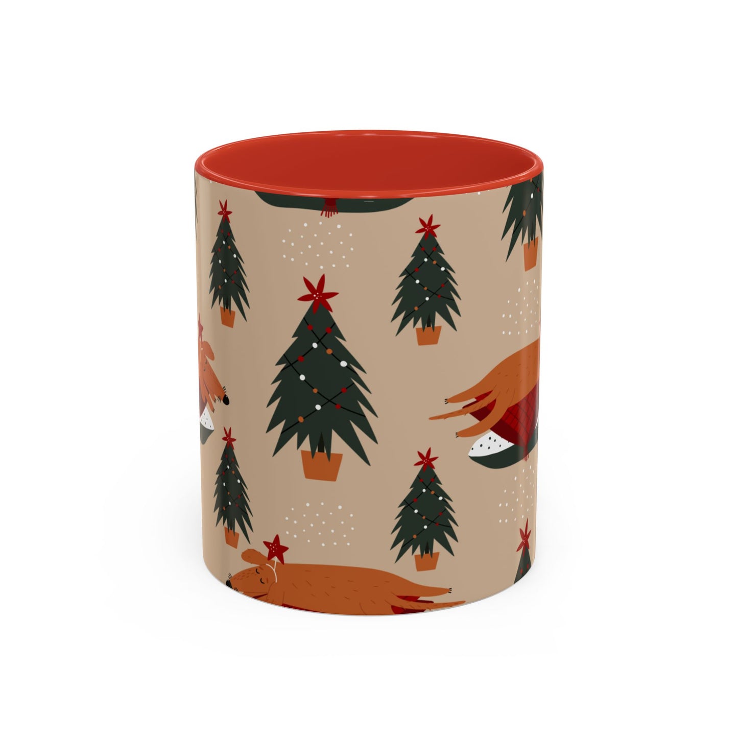 Christmas Accent Coffee Mug (11, 15oz)