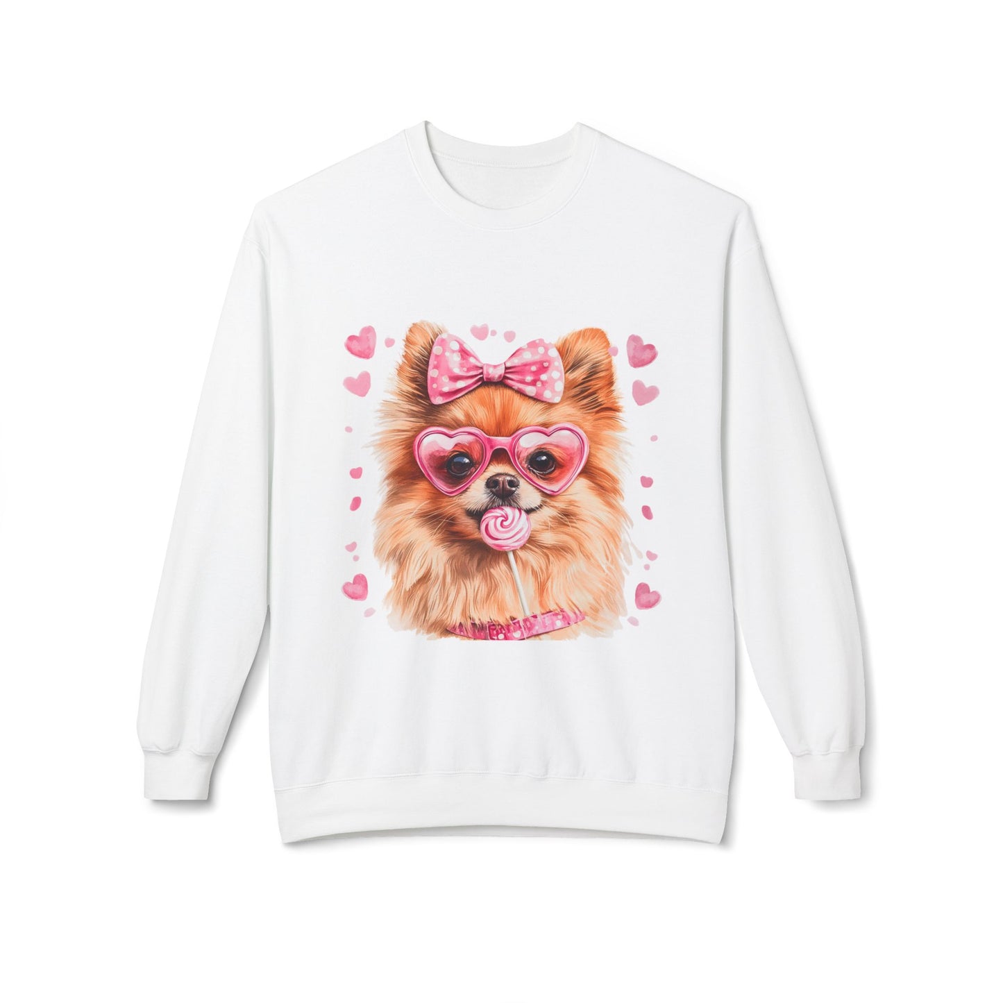 Valentines Unisex Midweight Softstyle Fleece Crewneck Sweatshirt