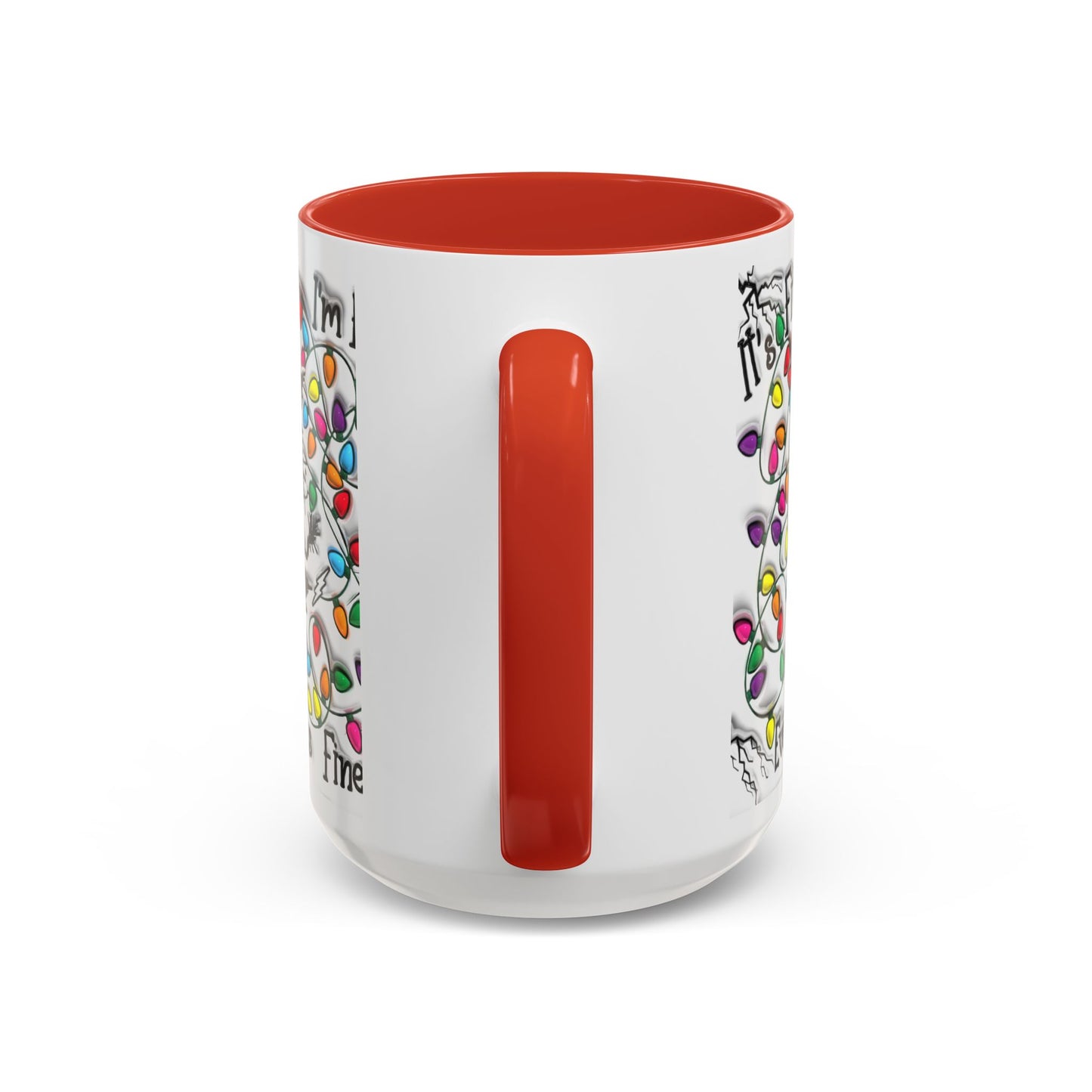 Christmas Accent Coffee Mug (11, 15oz)
