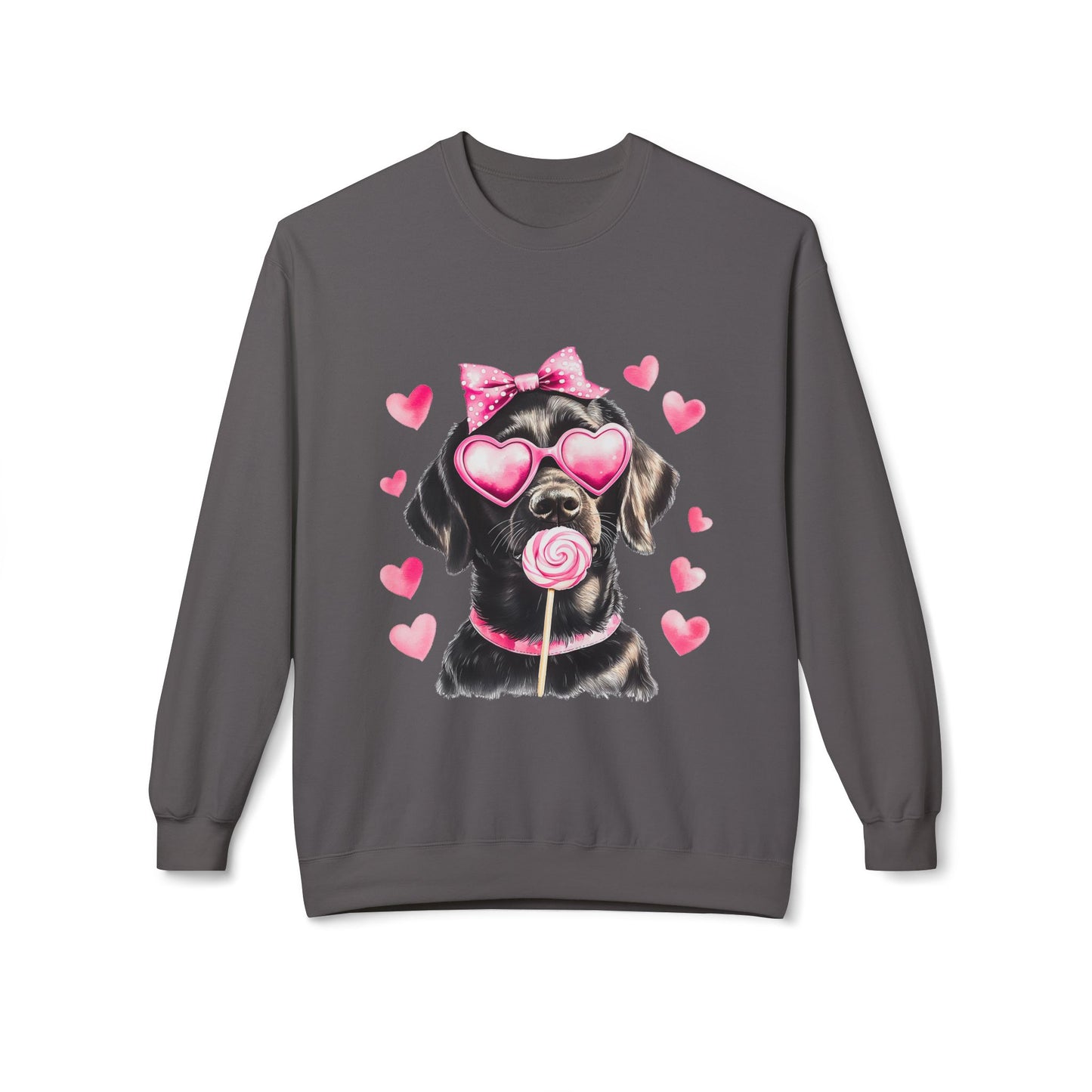 Valentines Unisex Midweight Softstyle Fleece Crewneck Sweatshirt