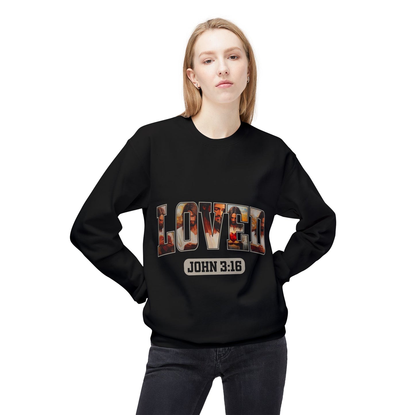 Valentines Unisex Midweight Softstyle Fleece Crewneck Sweatshirt