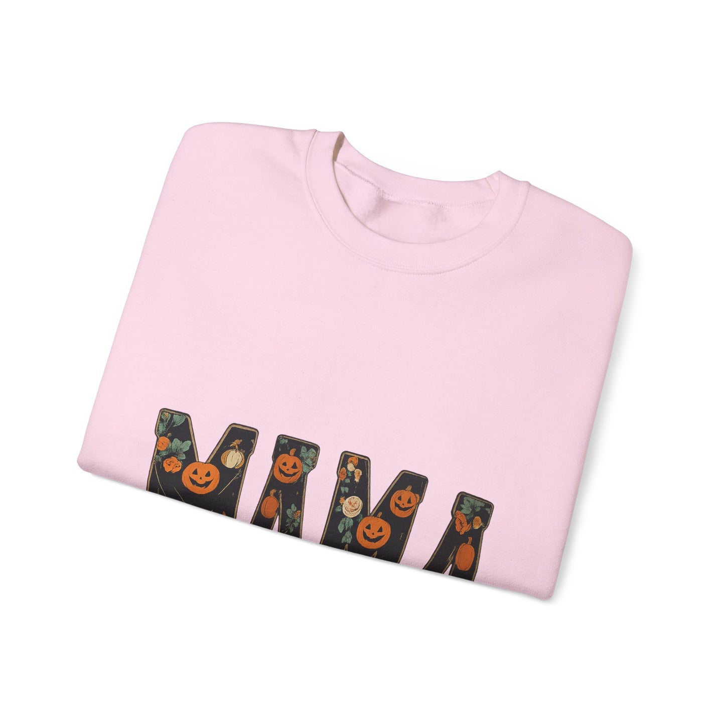 Mama Pumpkin Crewneck Sweatshirt, Fall Fashion, Halloween Gift, Cozy Sweatshirt, Casual Wear, Gift for Moms