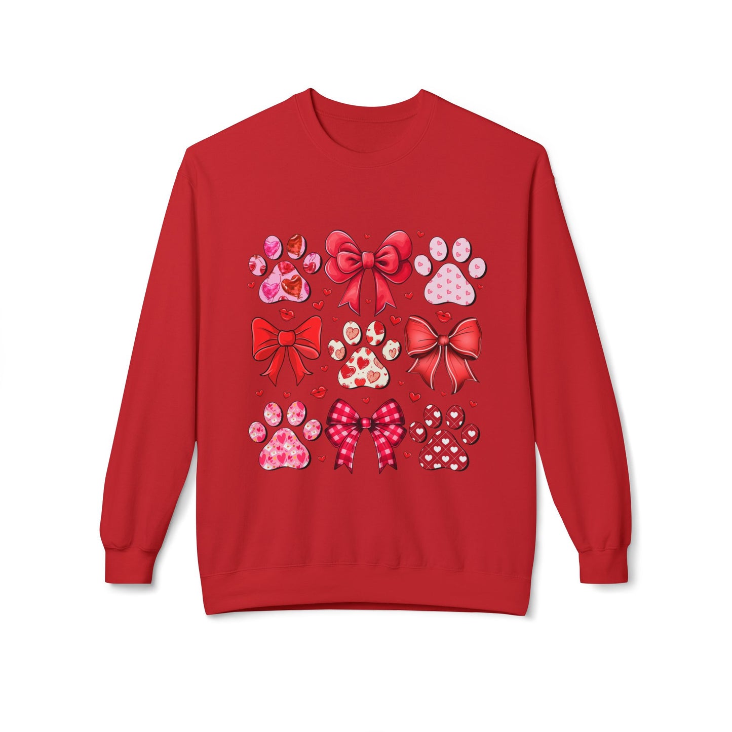 Valentines Unisex Midweight Softstyle Fleece Crewneck Sweatshirt
