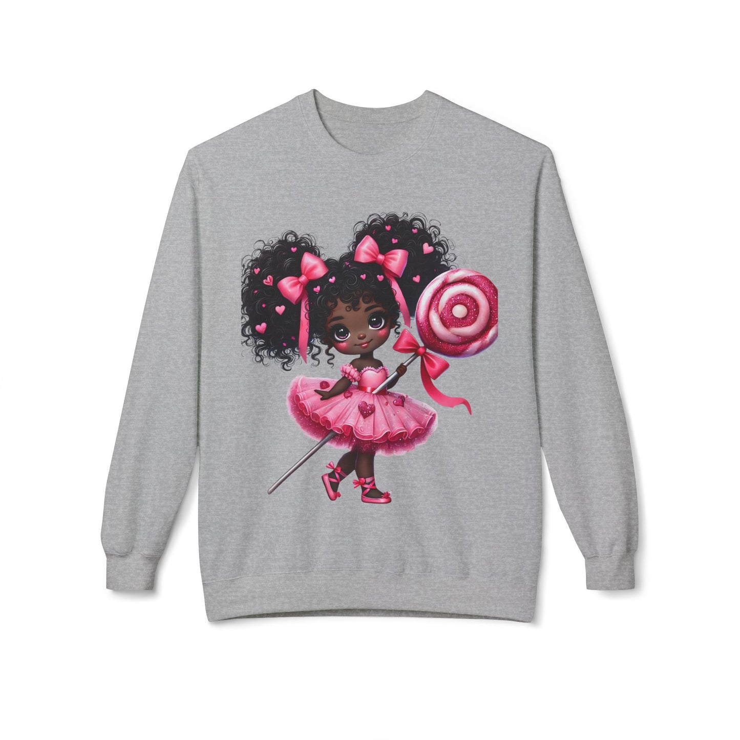 Valentines Unisex Midweight Softstyle Fleece Crewneck Sweatshirt