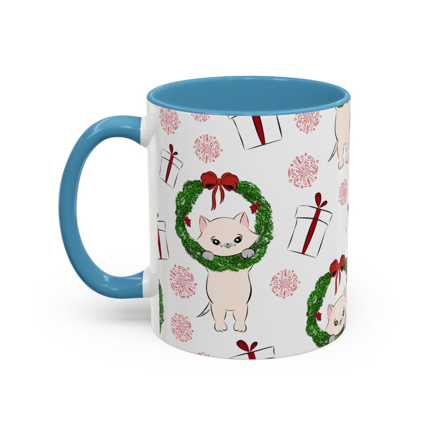 Christmas Accent Coffee Mug (11, 15oz)