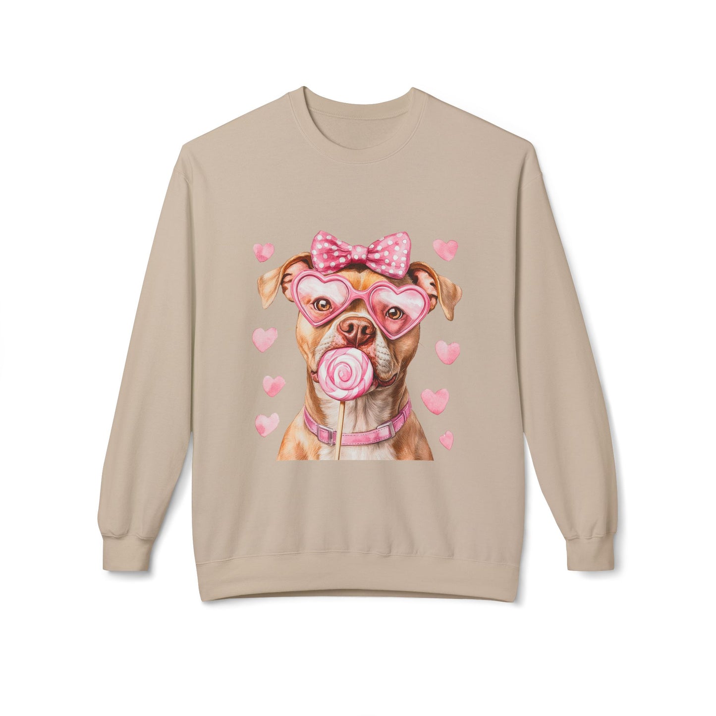 Valentines Unisex Midweight Softstyle Fleece Crewneck Sweatshirt
