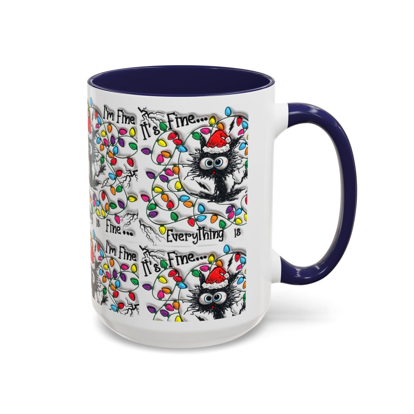 Christmas Accent Coffee Mug (11, 15oz)