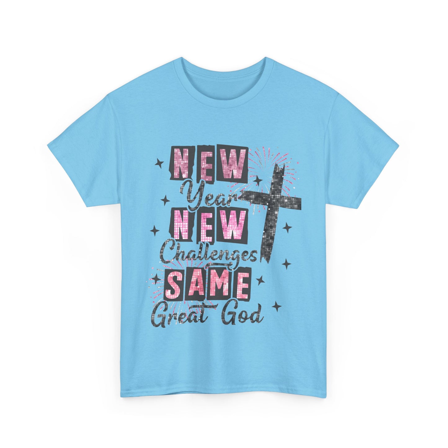 New Year Unisex Heavy Cotton Tee