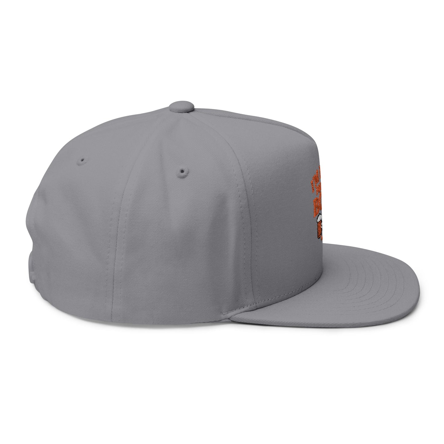 Halloween Flat Bill Cap - I'm Here for the Boos, Ghost Hat, Spooky Apparel, Festive Cap, Halloween Costume Accessory
