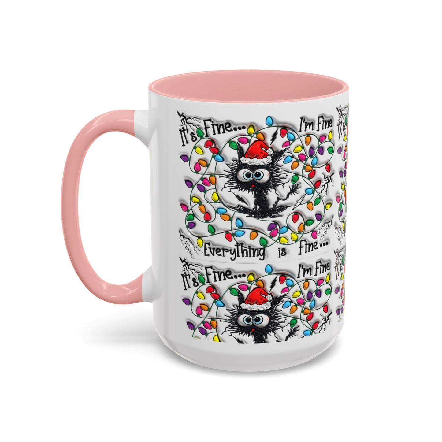 Christmas Accent Coffee Mug (11, 15oz)