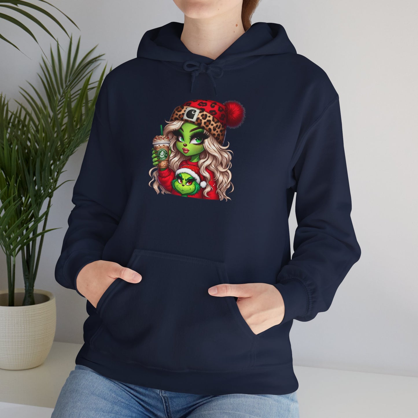 Festive Witch Hooded Hoodie | Cute Halloween Hoodie, Cozy Women’s Hoodie, Gift for Witch Lovers, Holiday Apparel