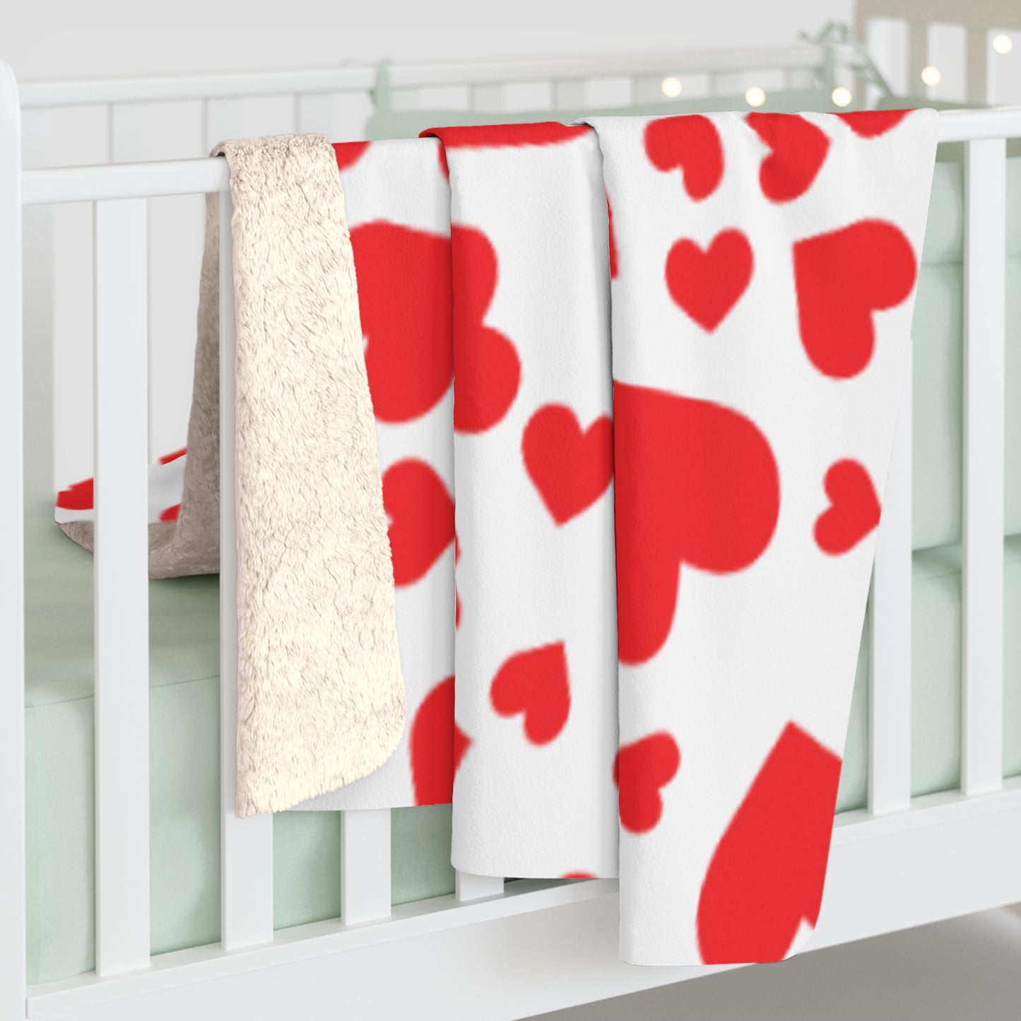 Valentines Sherpa Fleece Blanket