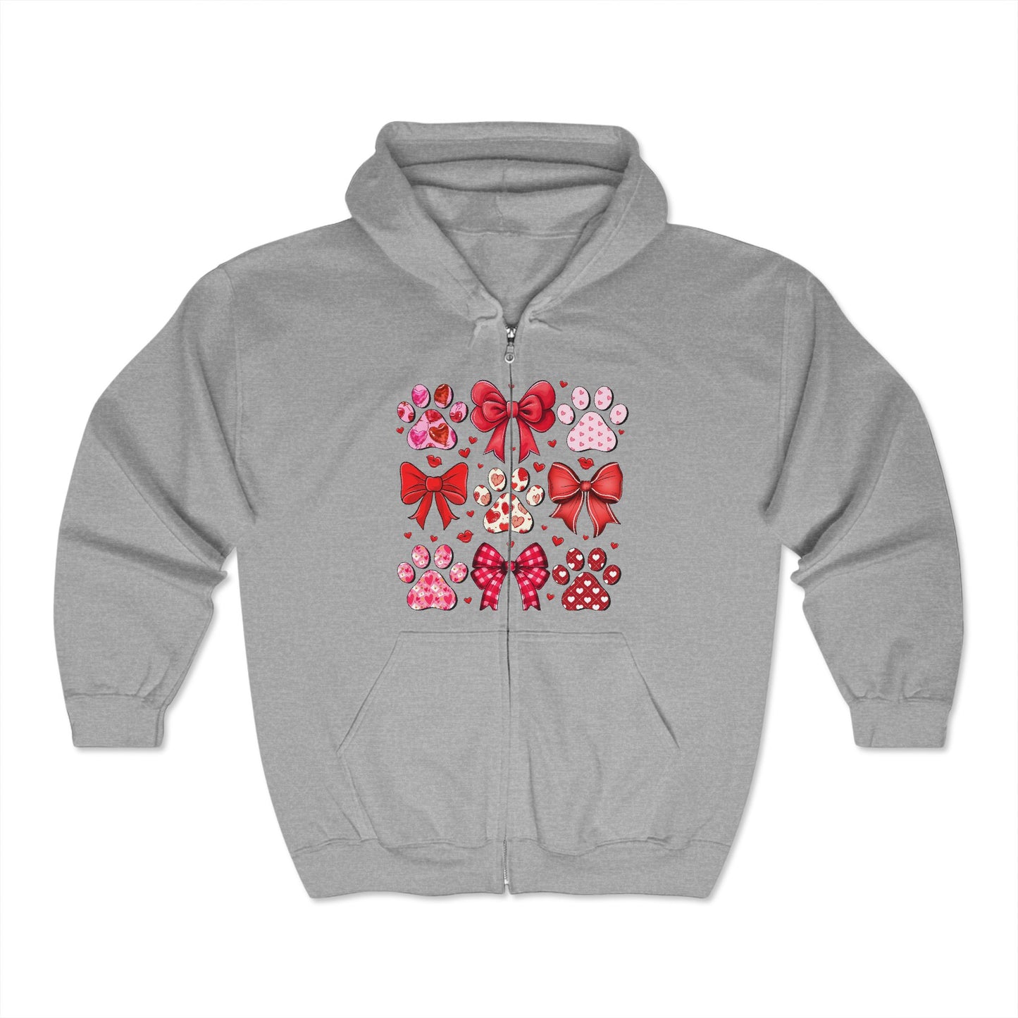 Valentines Unisex Heavy Blend™ Full Zip Hooded Sweatshirt