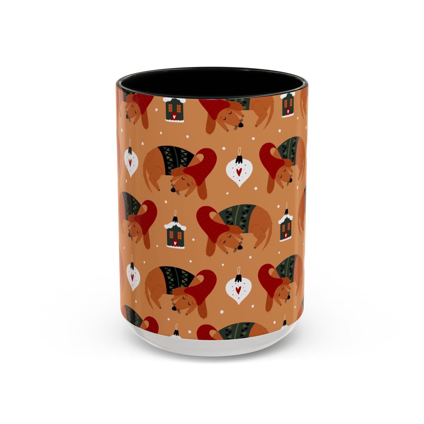 Christmas Accent Coffee Mug (11, 15oz)
