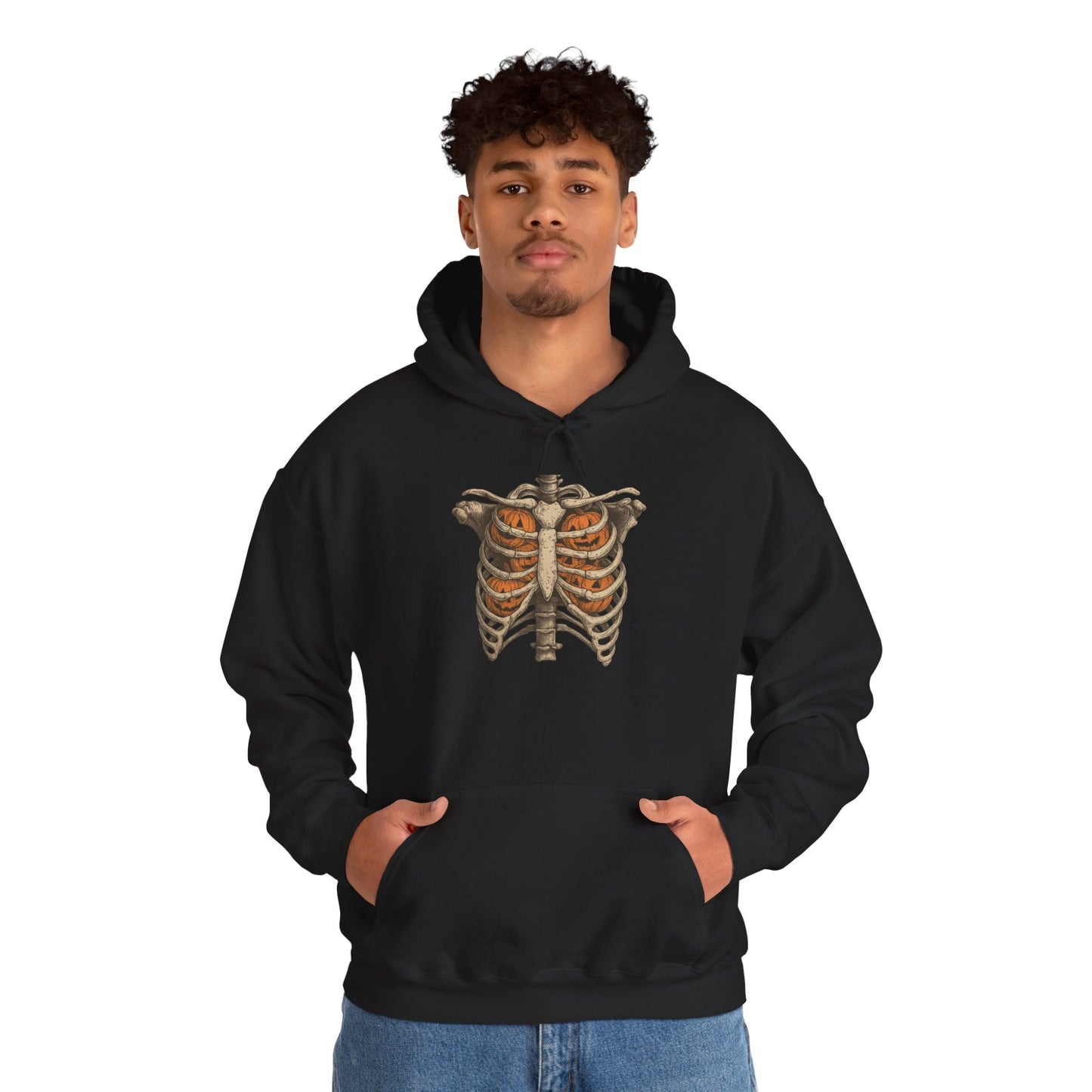 Unique Skeleton Design Unisex Hoodie - Perfect for Halloween, Casual Wear, Gifts, Cozy Comfort, Everyday Fashion