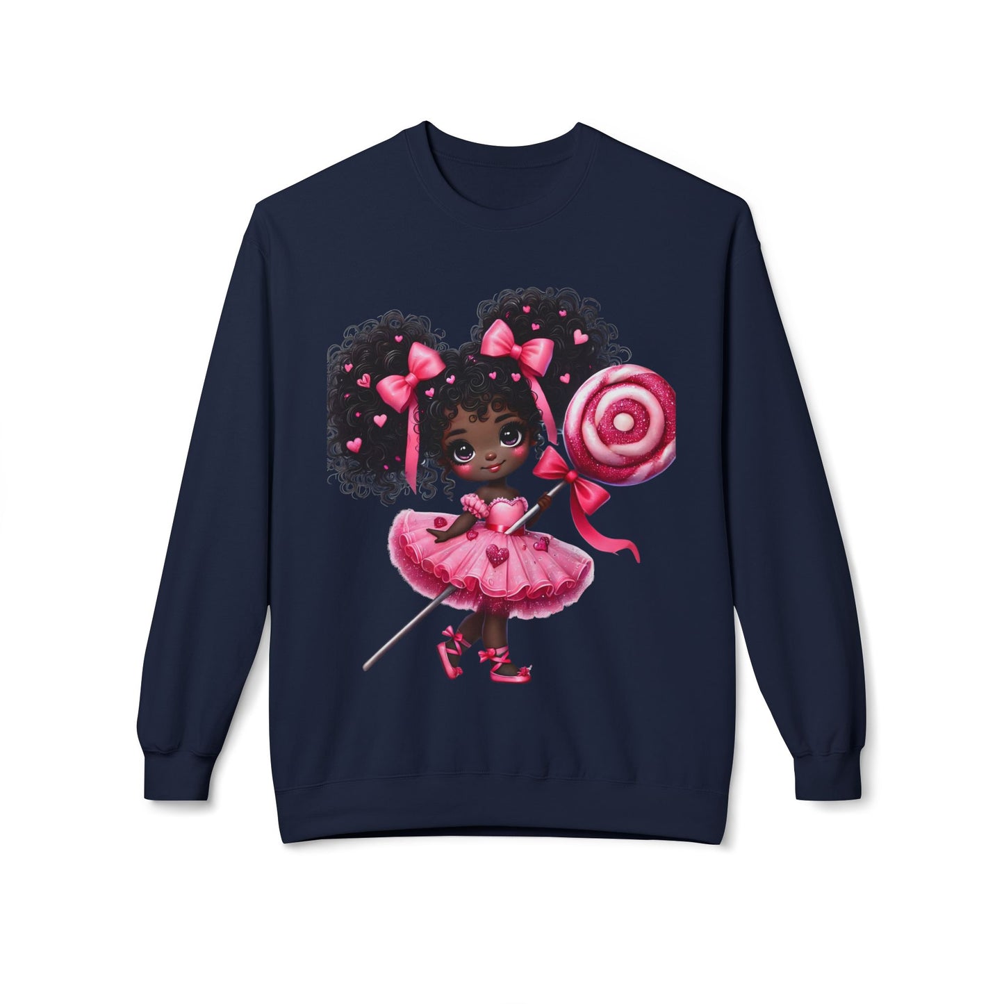 Valentines Unisex Midweight Softstyle Fleece Crewneck Sweatshirt