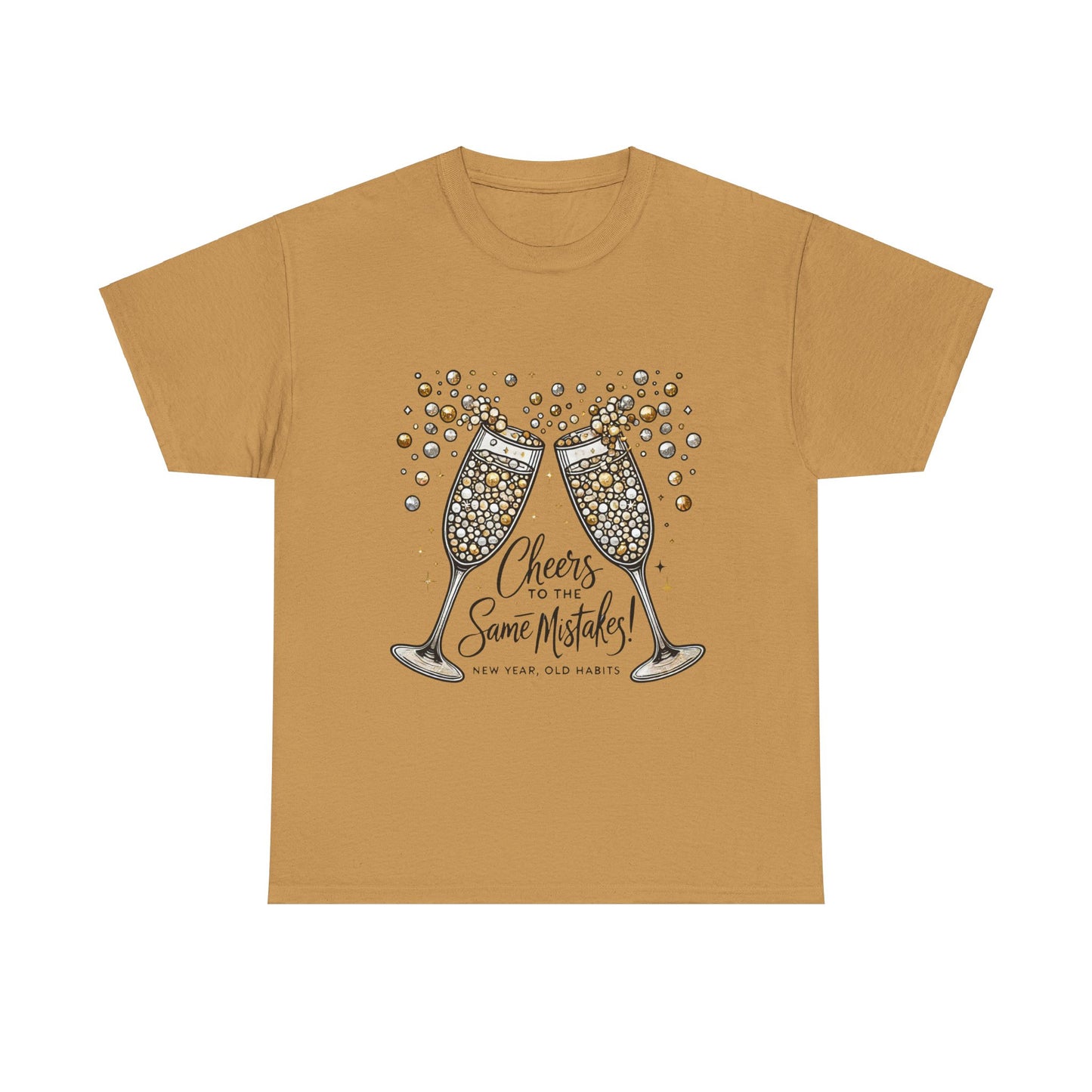 New Year Unisex Heavy Cotton Tee