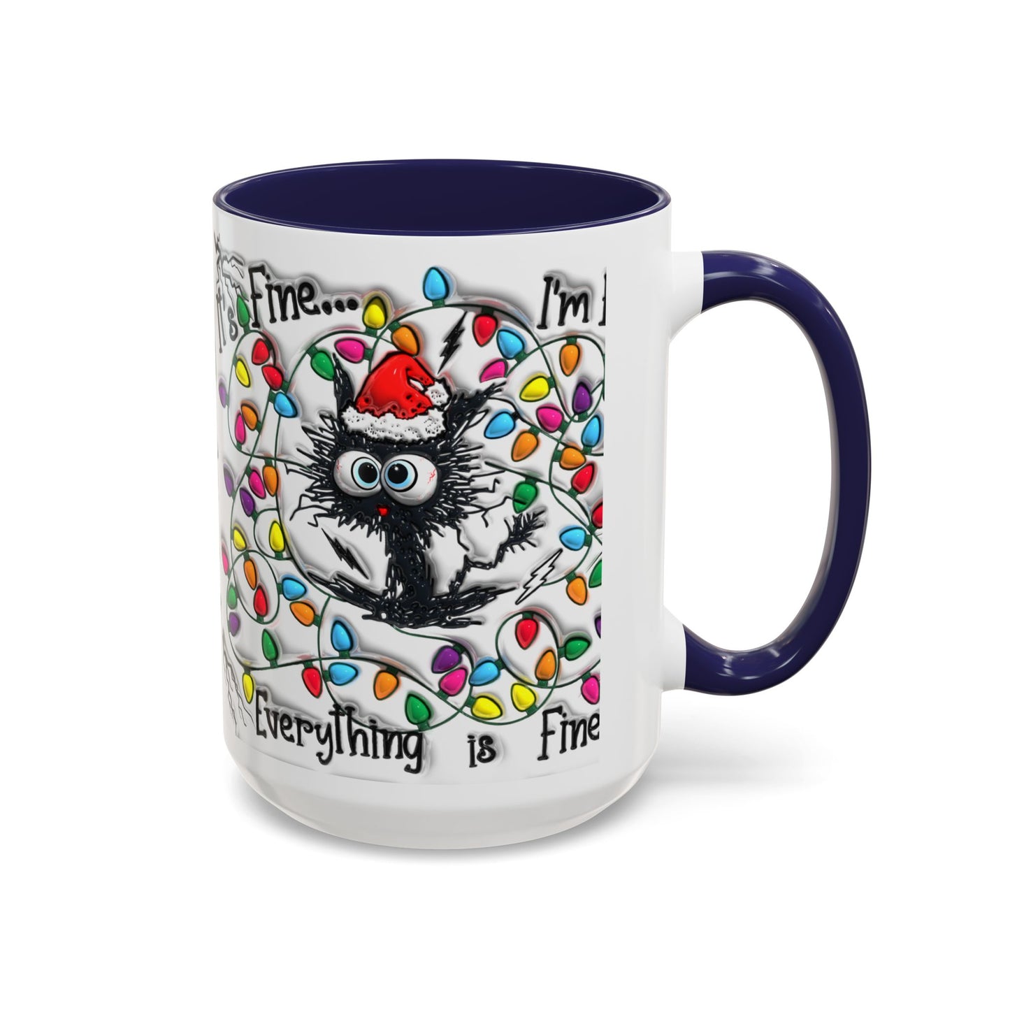 Christmas Accent Coffee Mug (11, 15oz)