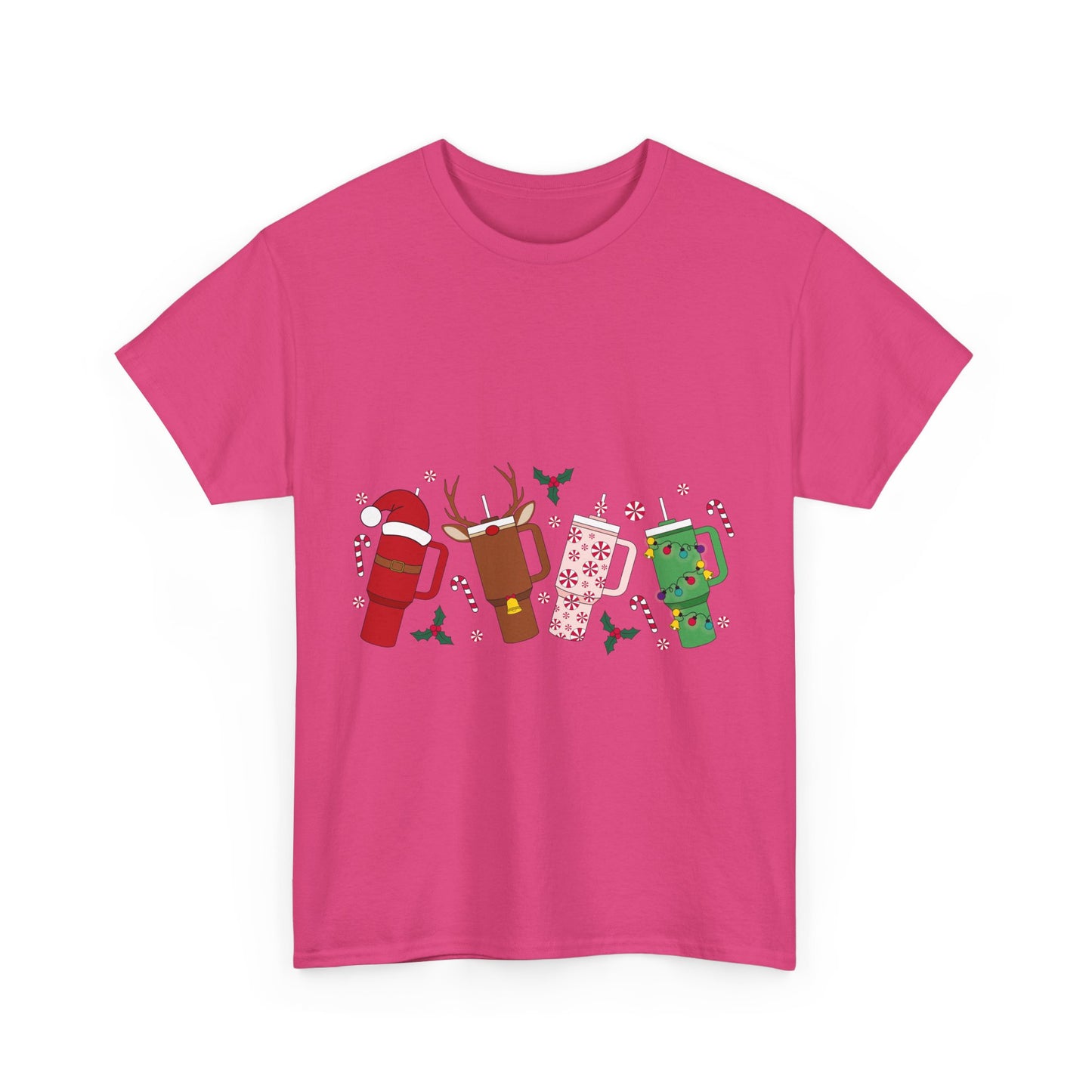 Christmas Unisex Garment-dyed Long Sleeve T-ShirtUnisex Heavy Cotton Tee