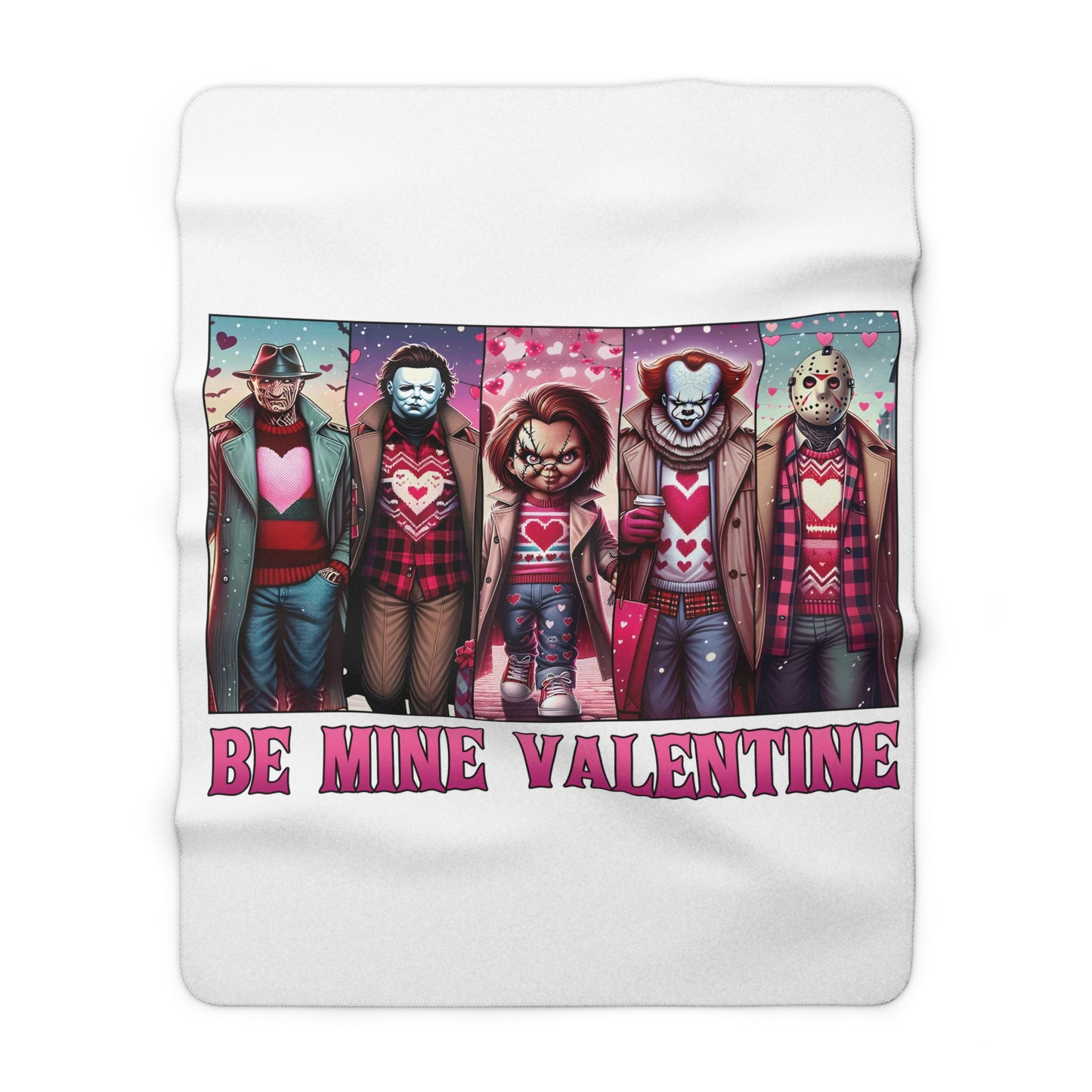 Valentines Sherpa Fleece Blanket