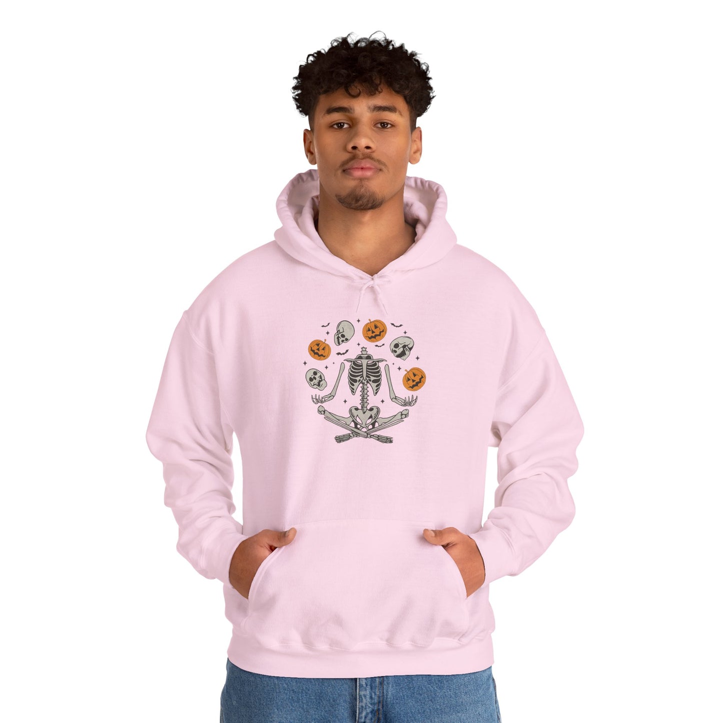 Cozy Skeleton Cookie Hoodie - Spooky Fashion, Halloween Hoodie Fall Apparel, Unisex Hoodie, Gift for Him & Her