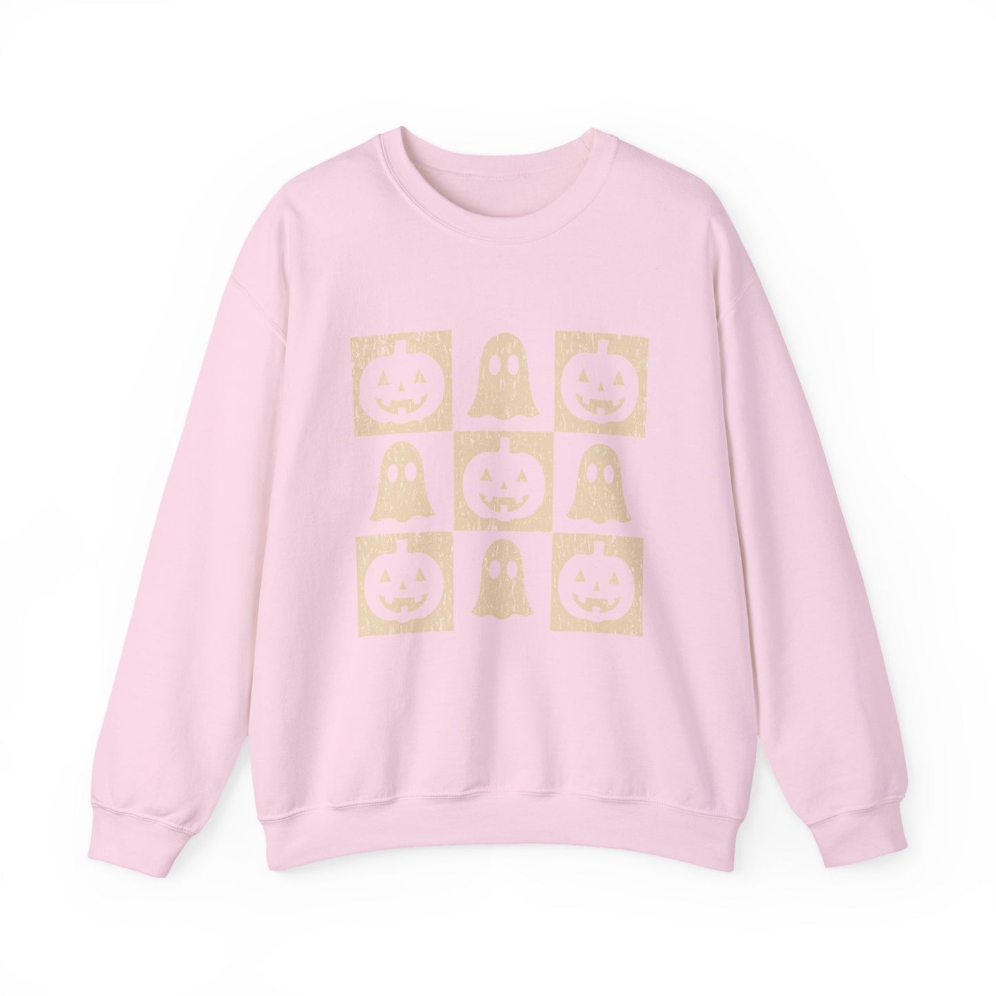 Halloween Ghosts Sweatshirt, Cozy Fall Sweater, Unisex Crewneck for Halloween, Cute Ghost Design, Perfect for Autumn Celebrations