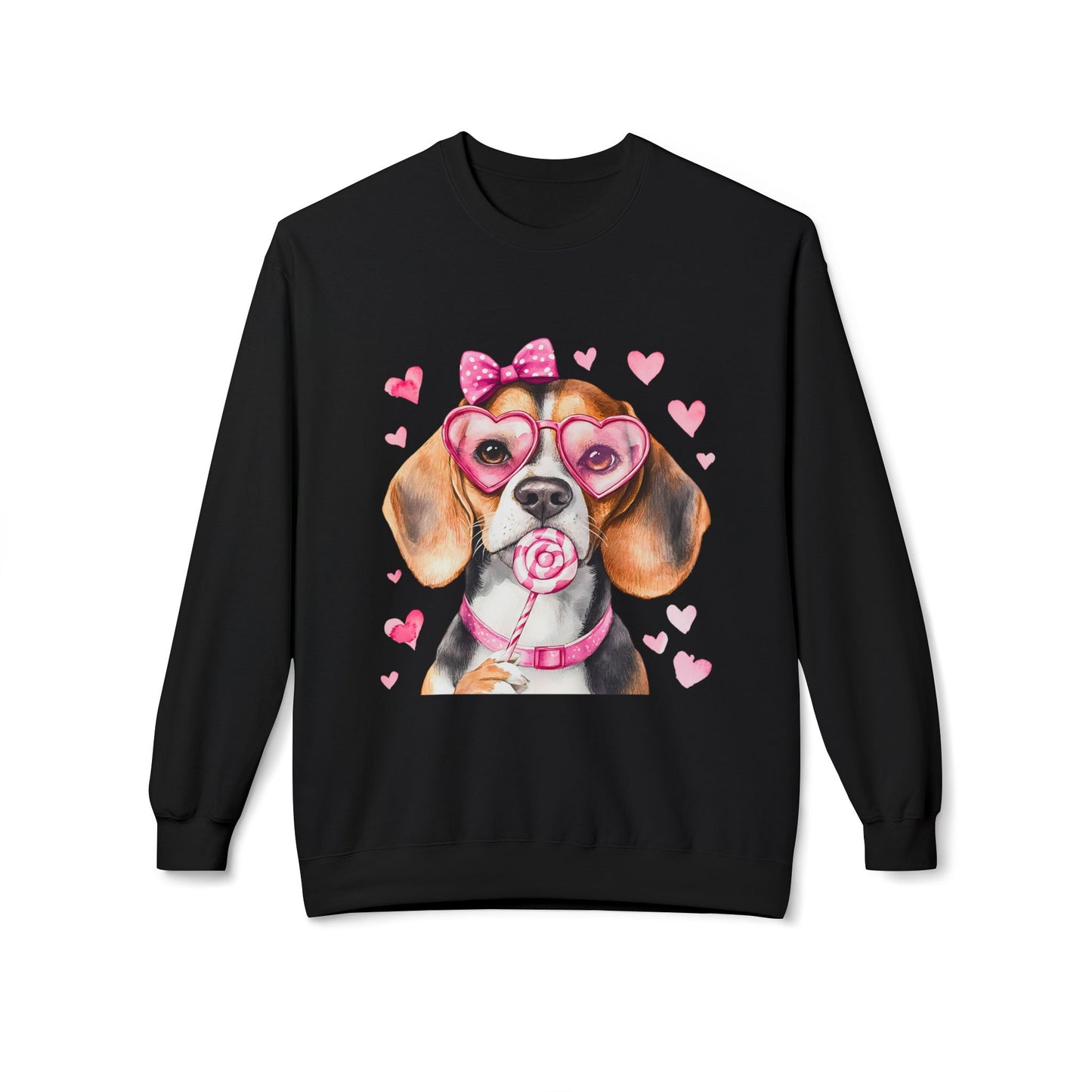 Valentines Unisex Midweight Softstyle Fleece Crewneck Sweatshirt