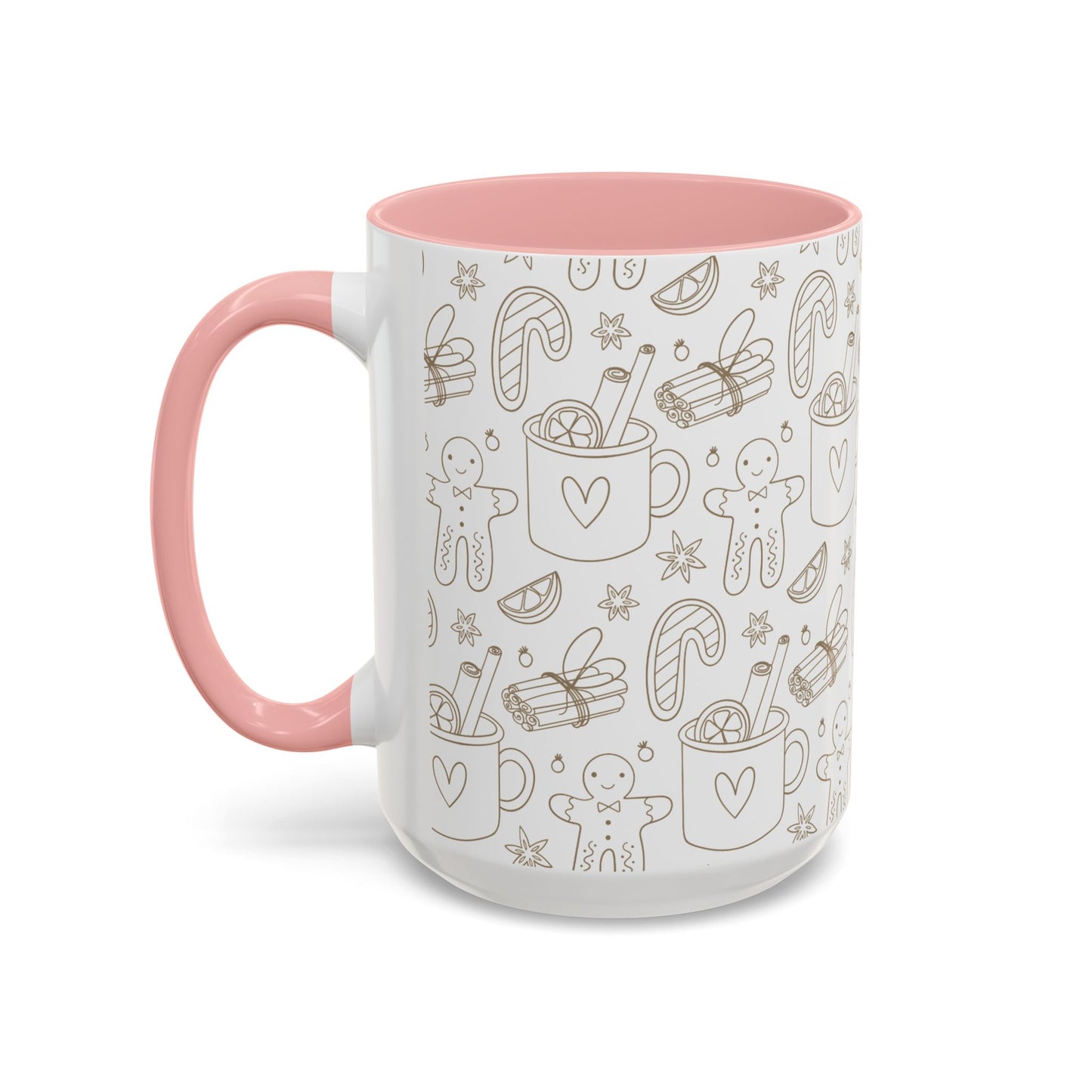 Christmas Accent Coffee Mug (11, 15oz)
