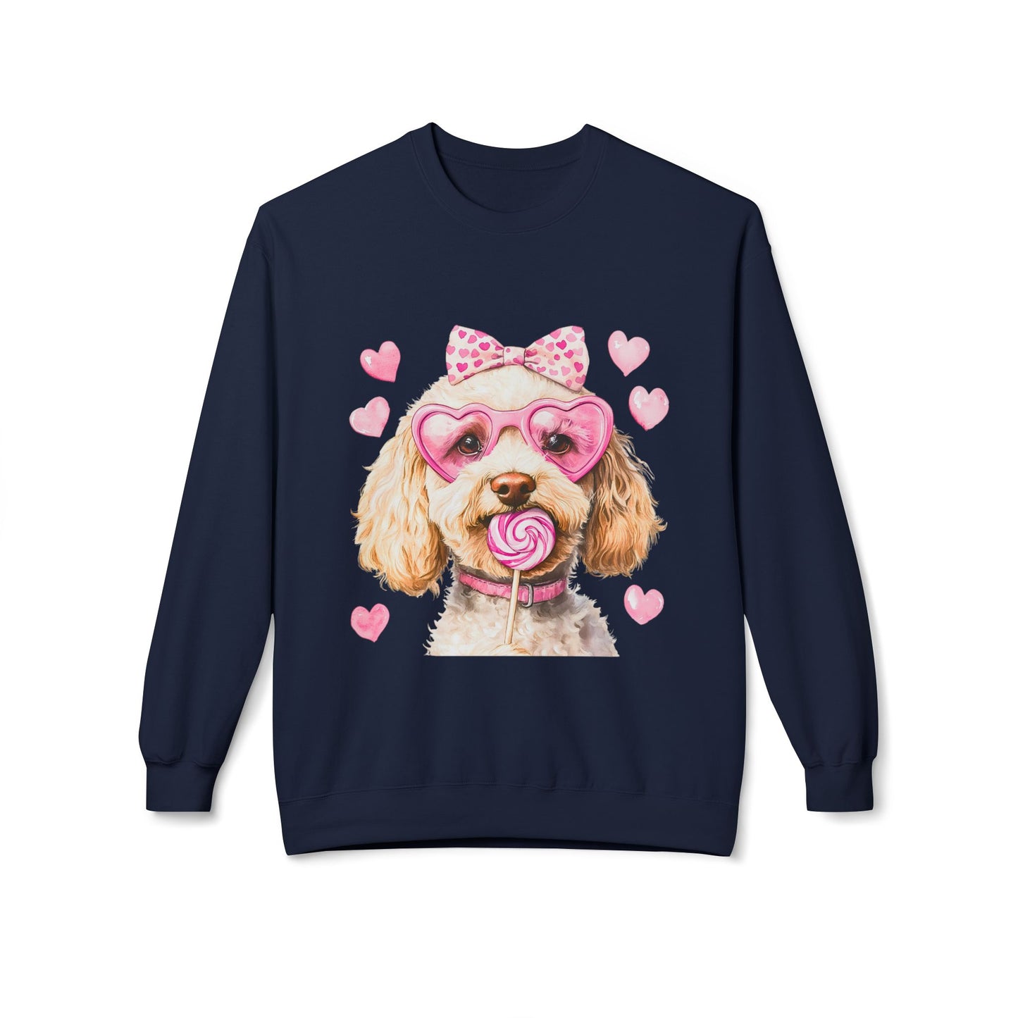 Valentines Unisex Midweight Softstyle Fleece Crewneck Sweatshirt