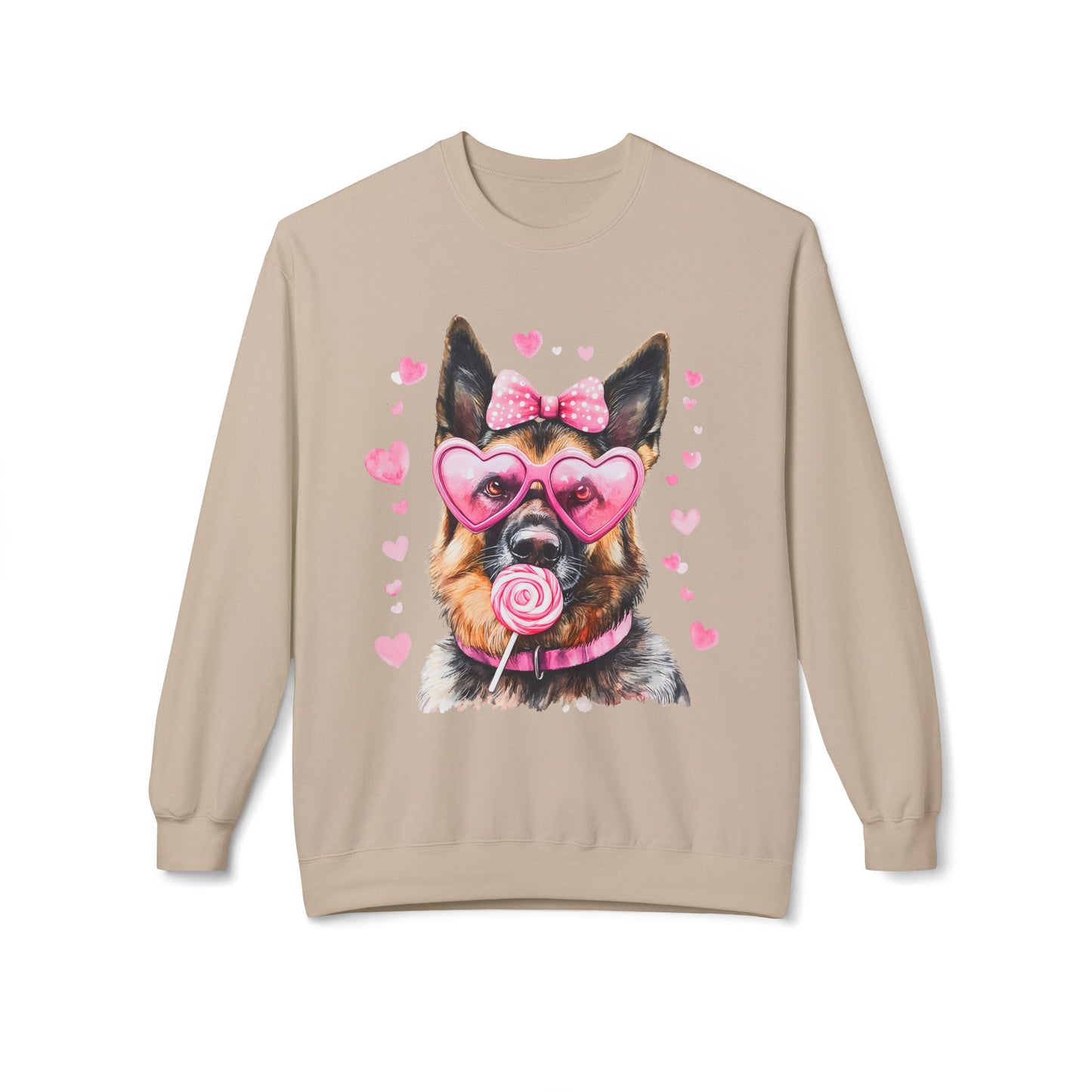 Valentines Unisex Midweight Softstyle Fleece Crewneck Sweatshirt